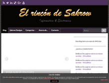 Tablet Screenshot of blog.sakrow.com